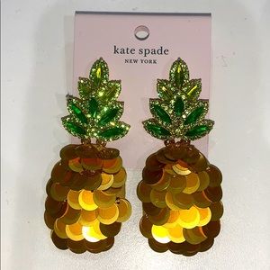Kate Spade pineapple earrings